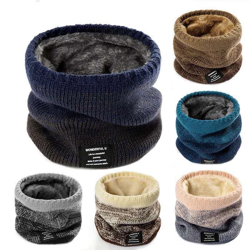 Muffler Men Wool - Mùa Đông Khăn Quàng Cổ Cho