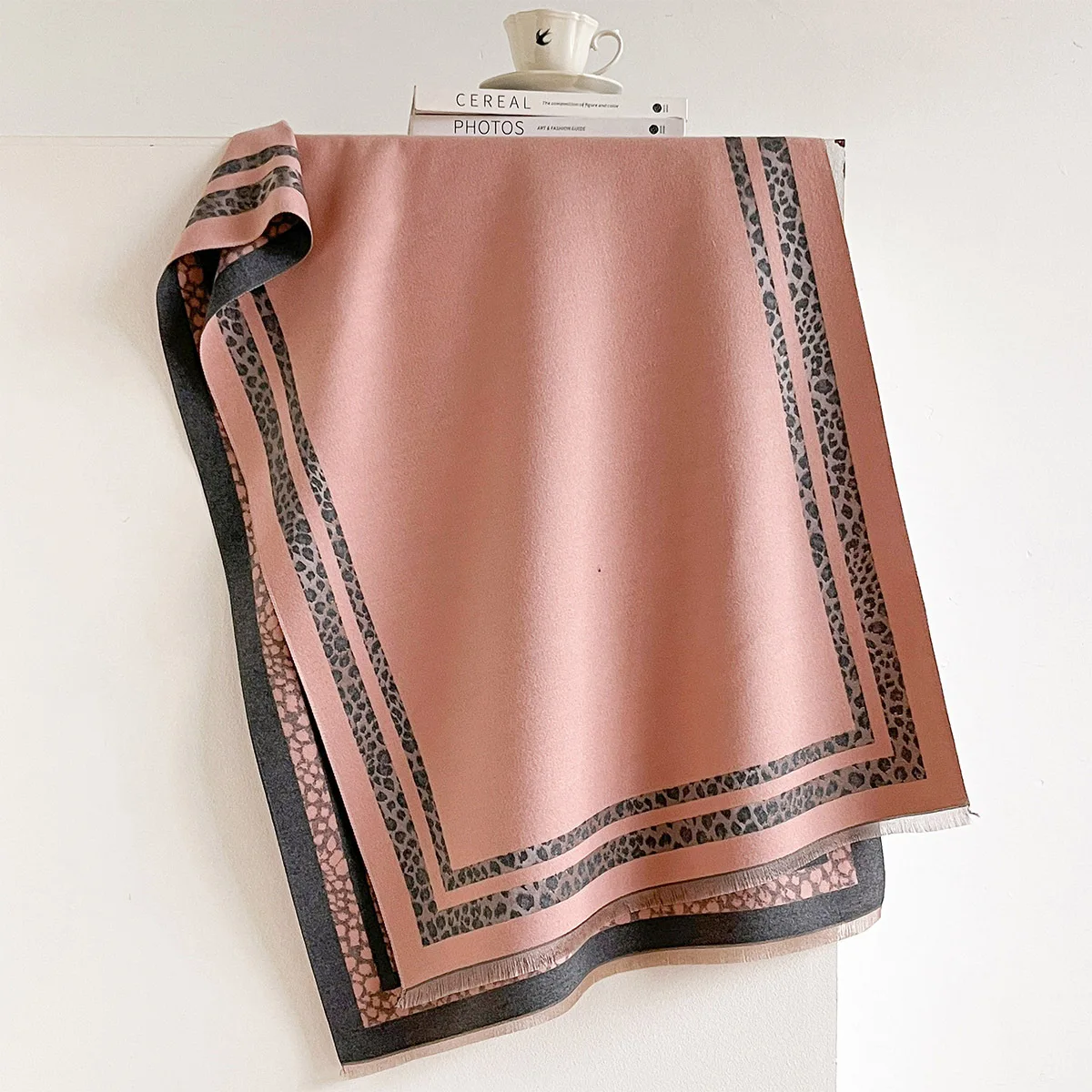 Winter Reversible Warm Large S - đánh giá và giá Woven Scarf Blanket