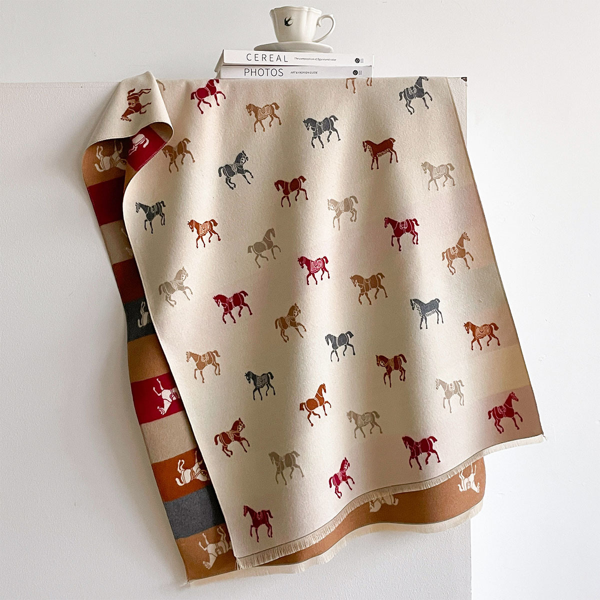 Autumn Winter Scarf Women Pash - đánh giá và giá Woven Scarf Blanket