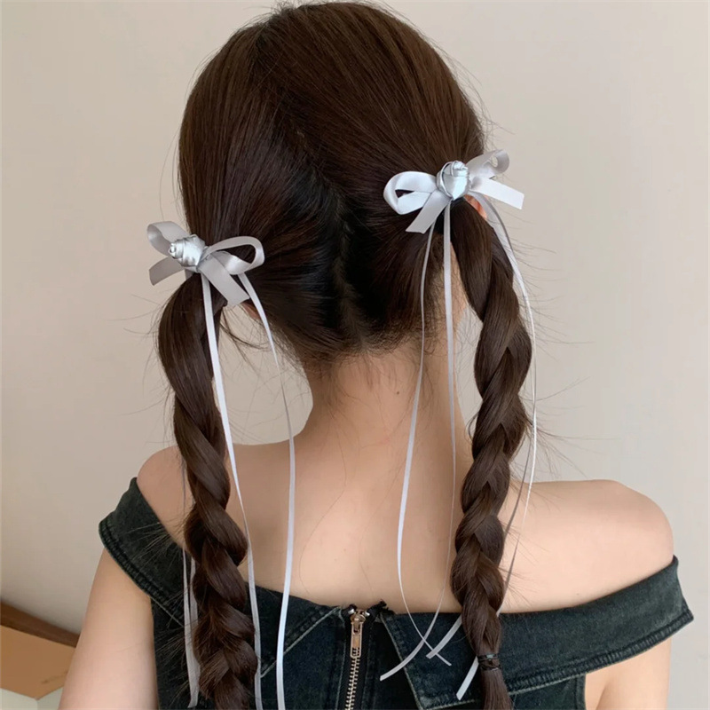 Women's Hair Tie Sweet Ballet  - đánh giá và giá Tie Clip Silver