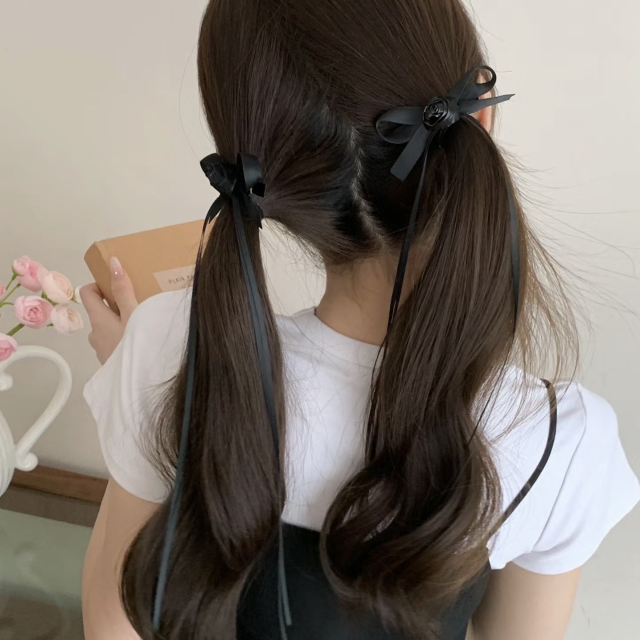 Women's Hair Tie Sweet Ballet  - đánh giá và giá Tie Clip Silver