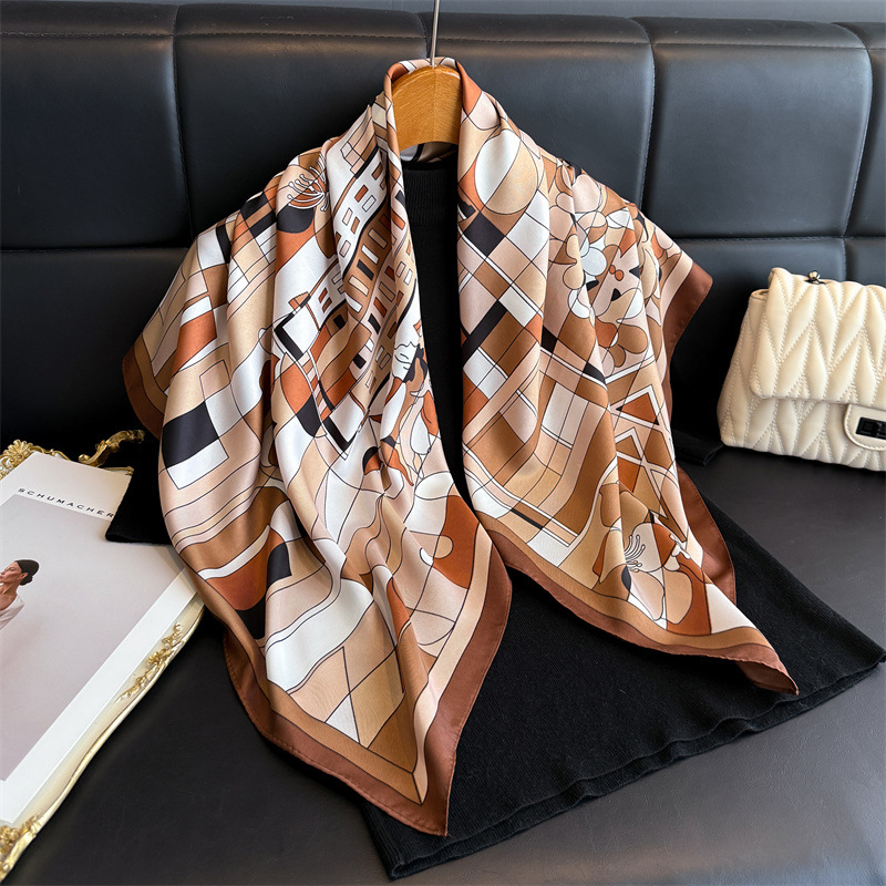 2026 New Square Twill Silk Sca - đánh giá và giá Scarf Silk Square