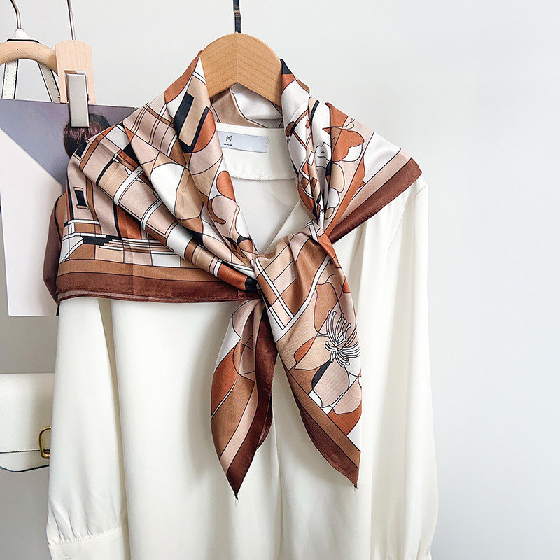 2026 New Square Twill Silk Sca - đánh giá và giá Scarf Silk Square